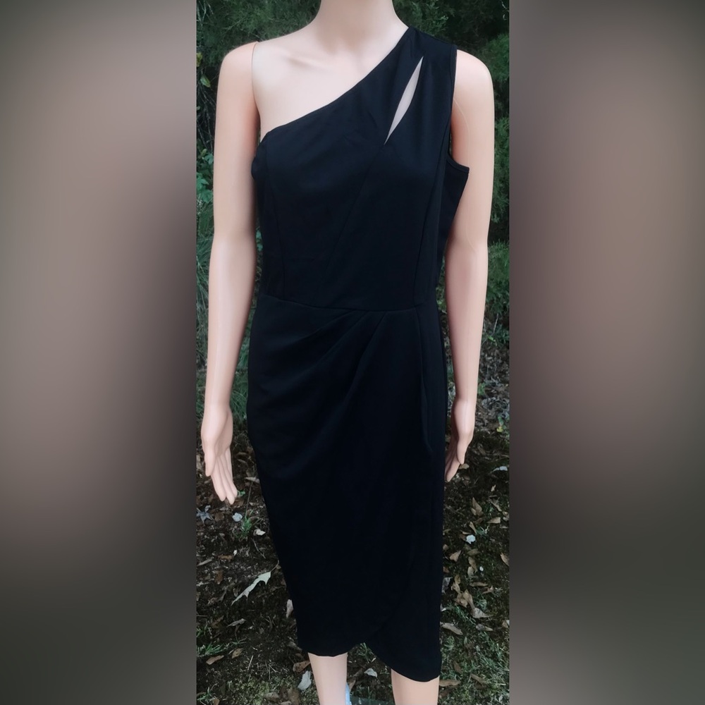 NWT PrettyGarden One Shoulder Dress